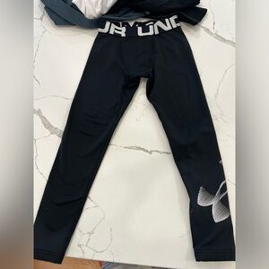 Base layer for under athletic uniforms or to add under shorts